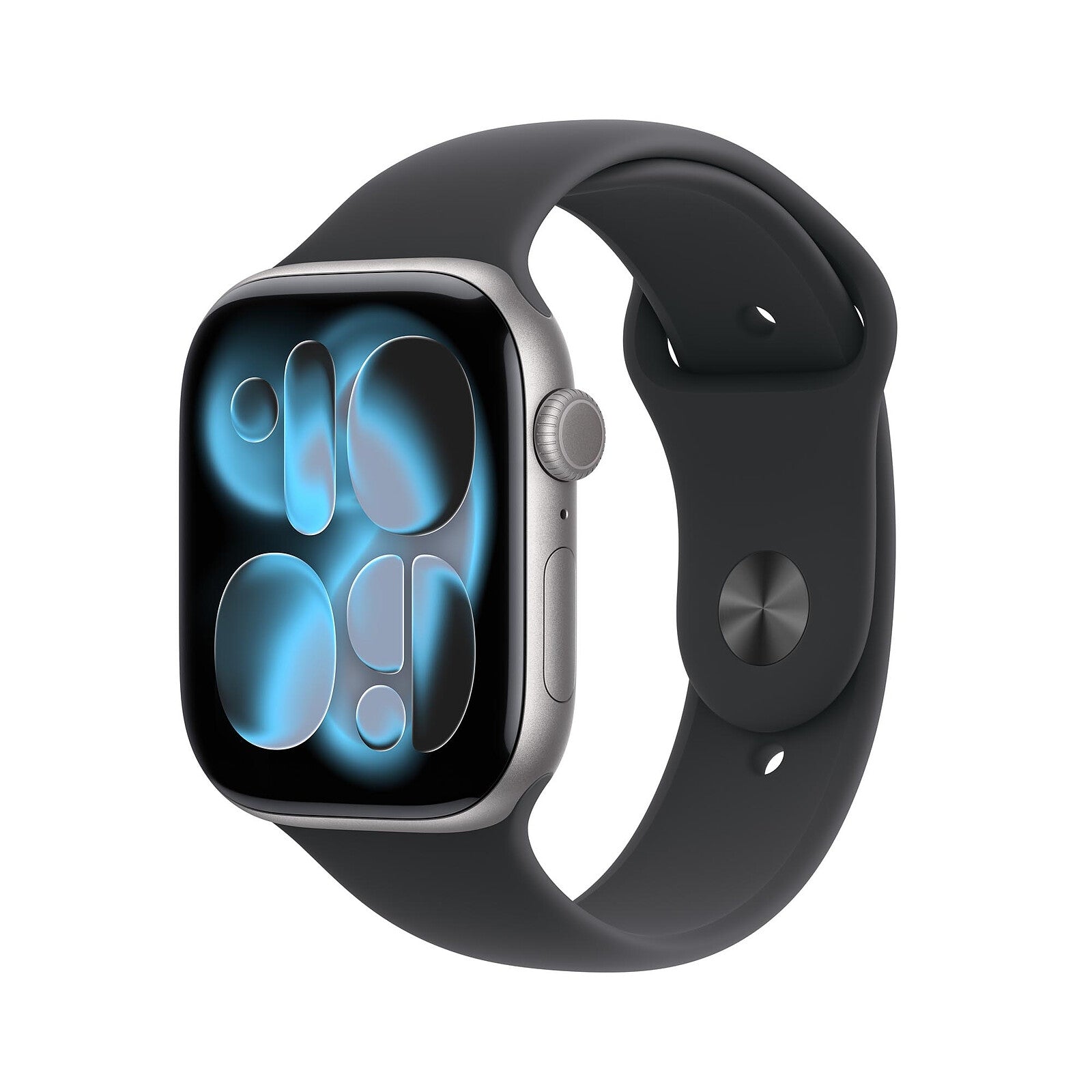 Apple Watch Series 11 GPS Aluminium 42mm - Gris sidéral bracelet Noir taille S/M - Maydan.ma