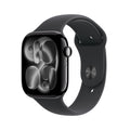 Apple Watch Series 11 GPS Aluminium 42mm - Jet Black bracelet Noir taille S/M - Maydan.ma