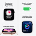Apple Watch Series 11 GPS Aluminium 42mm - Jet Black bracelet Noir taille S/M - Maydan.ma