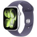 Apple Watch Series 11 GPS Aluminium 46mm - Argent bracelet Brume violette taille S/M - Maydan.ma