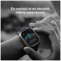 Apple Watch Ultra 3 GPS + Cellular 49 mm Titane noir Bracelet Milanais en titane Noir Small - Maydan.ma