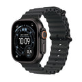 Apple Watch Ultra 3 GPS + Cellular 49 mm Titane noir Bracelet Océan Noir Taille Unique - Maydan.ma
