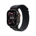 Apple Watch Ultra 3 GPS + Cellular 49 mm Titane noir Boucle Alpine Noir Medium - Maydan.ma