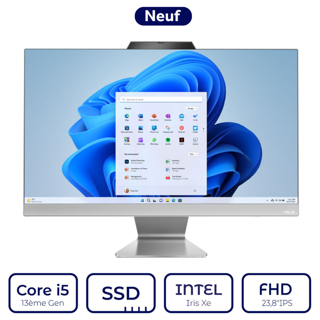 ASUS AIO A3402WVAK Core i5 13ème Gen | Prix Maroc