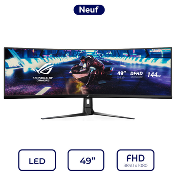 ASUS ROG Strix XG49VQ 49" Incurvé 144 Hz 4 ms | Prix Maroc