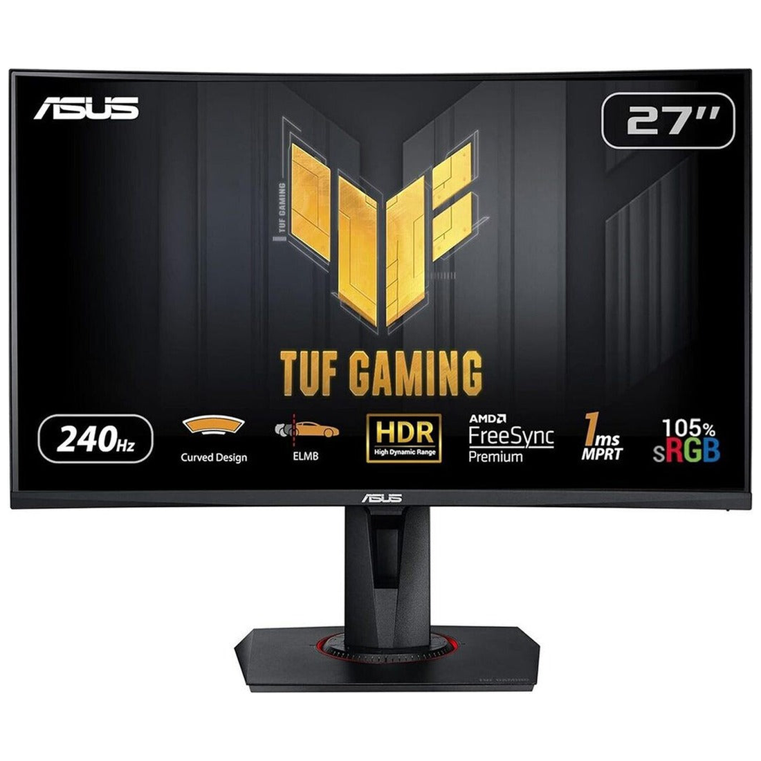 Moniteur ASUS TUF VG27VQM 27" FHD VA 240Hz - Photo 1