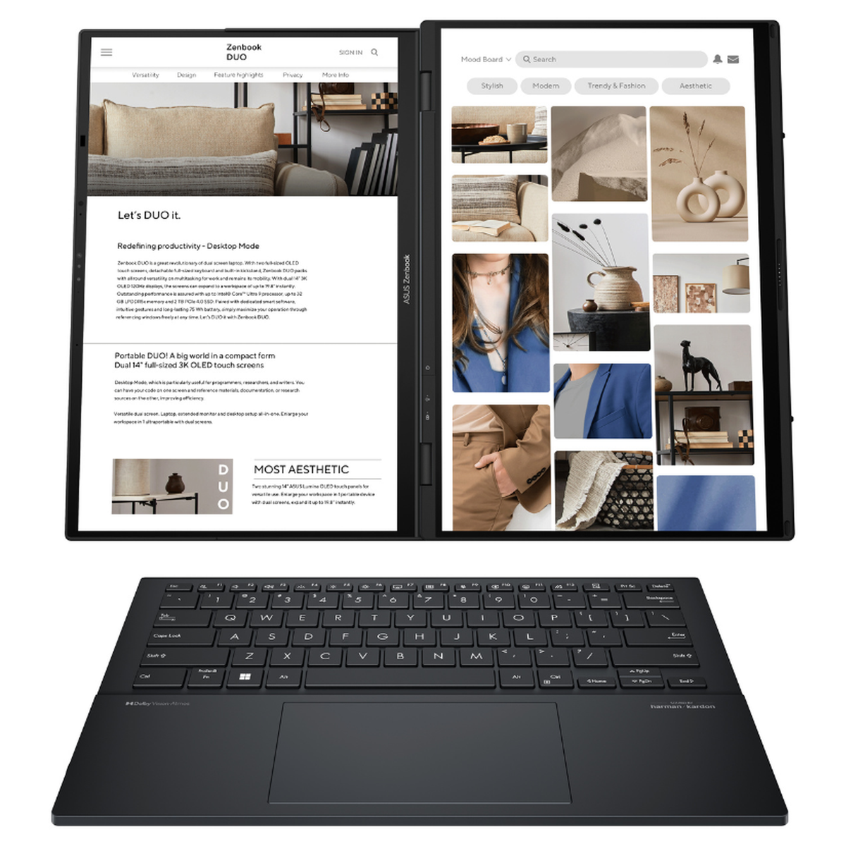 Asus Zenbook Duo UX8406MA QL357X Intel Ultra 7 155H - Photo 3