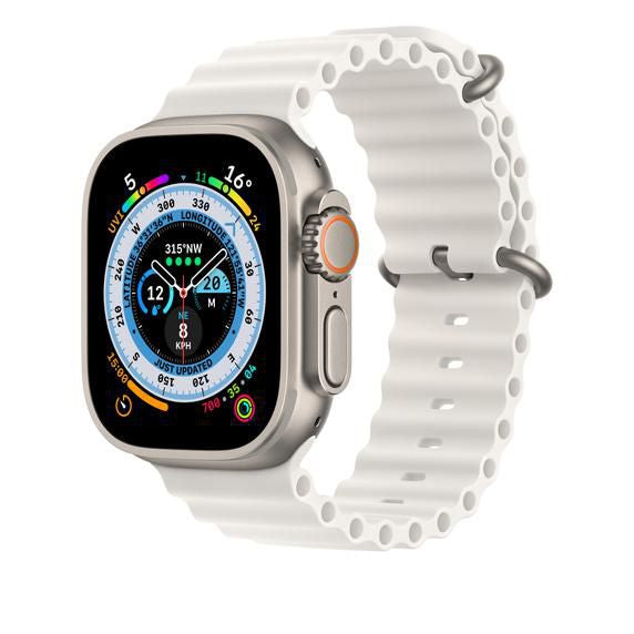 Bracelet Apple Watch Ocean Extension Blanc 49 mm mqea3zm a - Maydan.ma