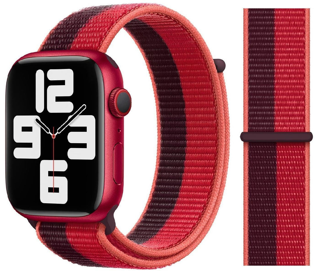 Bracelet Boucle Sport Apple Watch (PRODUCT)RED 41 mm hero - Maydan.ma