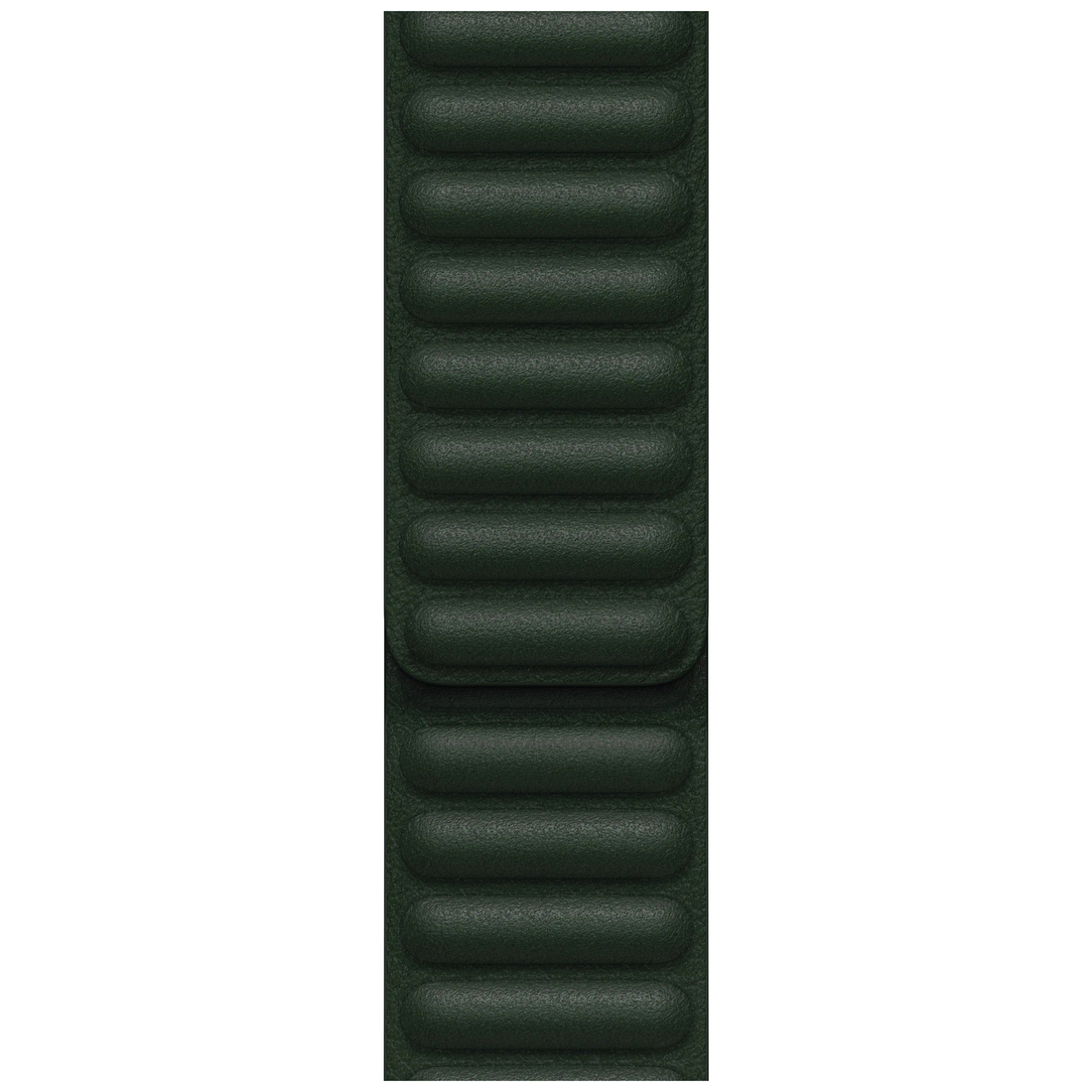 Bracelet Leather Link Apple Watch Vert Séquoia 38/40/41 mm - M/L hero - Maydan.ma