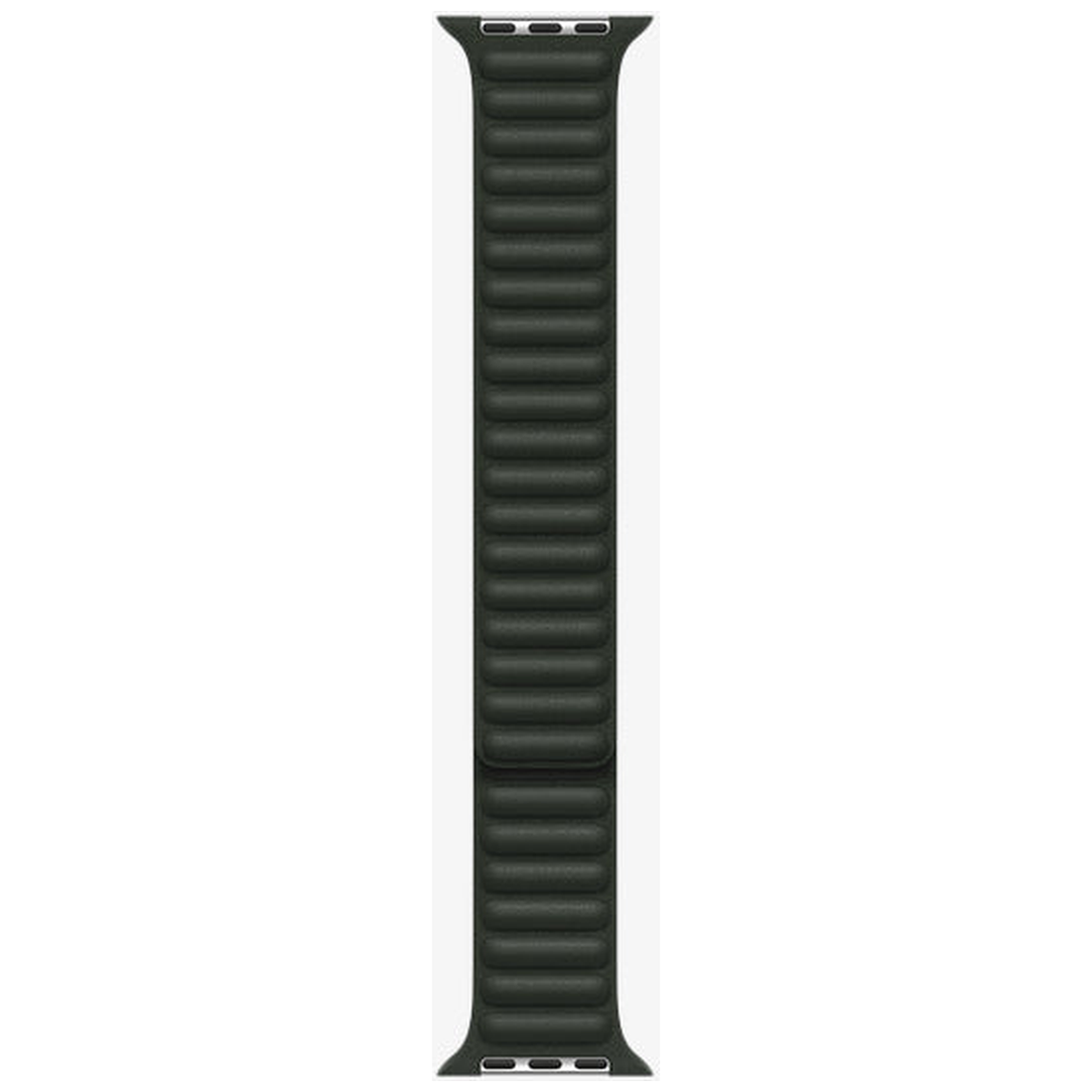 Bracelet Leather Link Apple Watch Vert Séquoia 38/40/41 mm - M/L hero - Maydan.ma