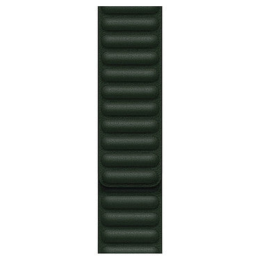 Bracelet Leather Link Apple Watch Vert Séquoia 41 mm - S/M hero - Maydan.ma