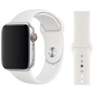 Bracelet Sport Apple Watch Blanc 45 mm - S/M et M/L hero - Maydan.ma