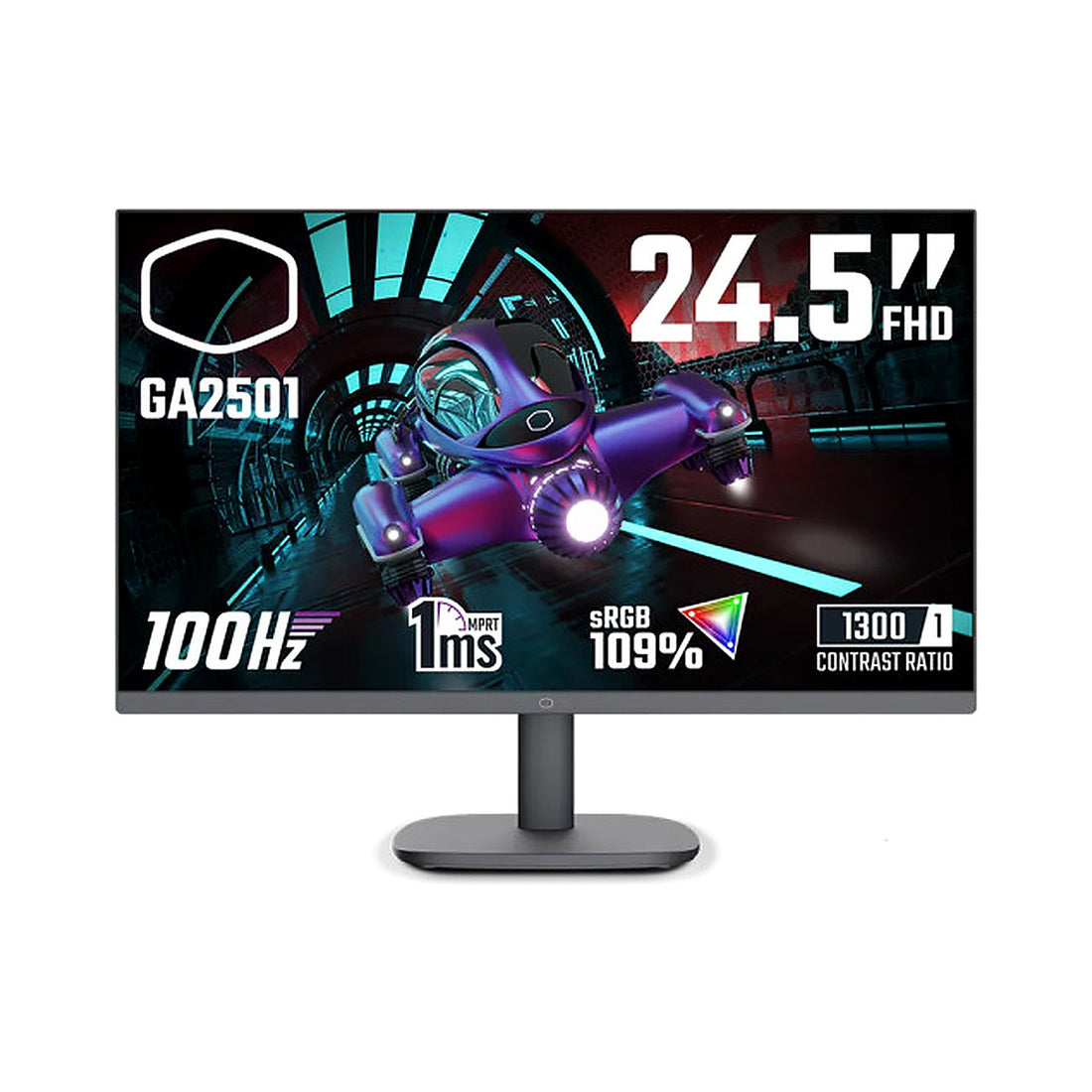 Pack Cooler Master GA2501 24.5" FHD IPS 100Hz + XTRMLAB X210C au Maroc - vue principale