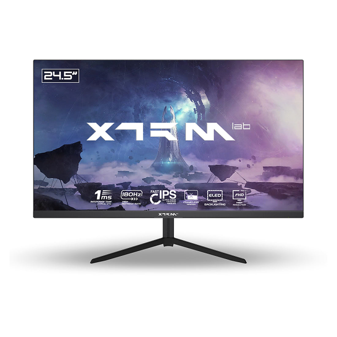 Pack XTRMLAB XG2522F 24.5" FHD IPS 180Hz x2 + E420C-64TDL au Maroc - vue principale