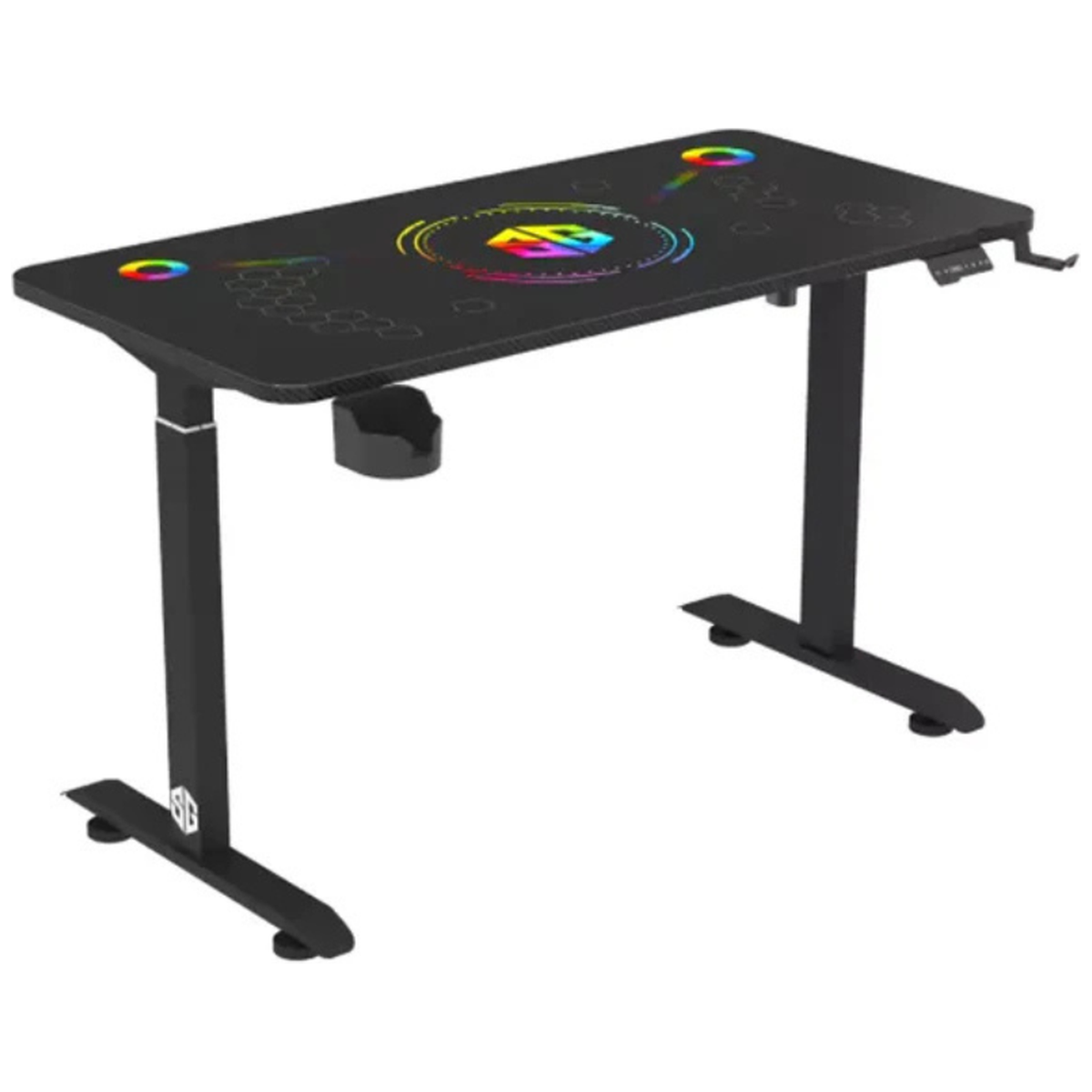Bureau Gamer SG SGD-M140 GLASS RGB - Photo 2