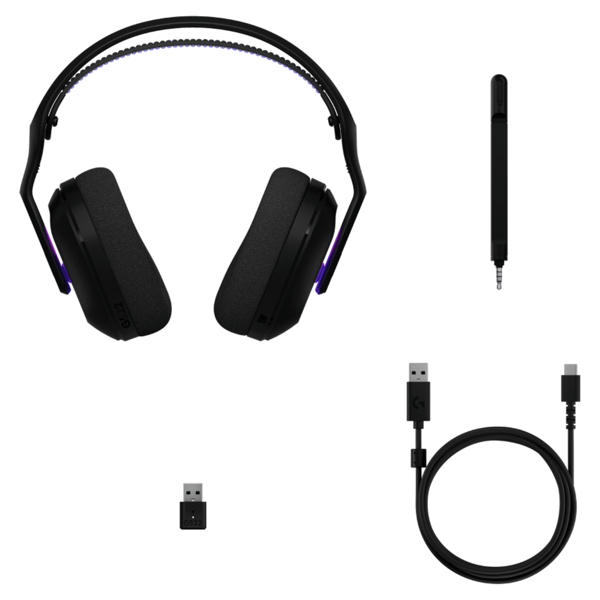 MAYDAN Casque Audio Logitech G522 Gaming Bleu - Photo 5