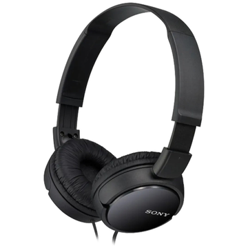 Casque Sony MDR-ZX110AP noir avec micro et jack 3,5 mm