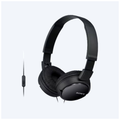 Sony MDR-ZX110AP noir avec micro intégré sur câble