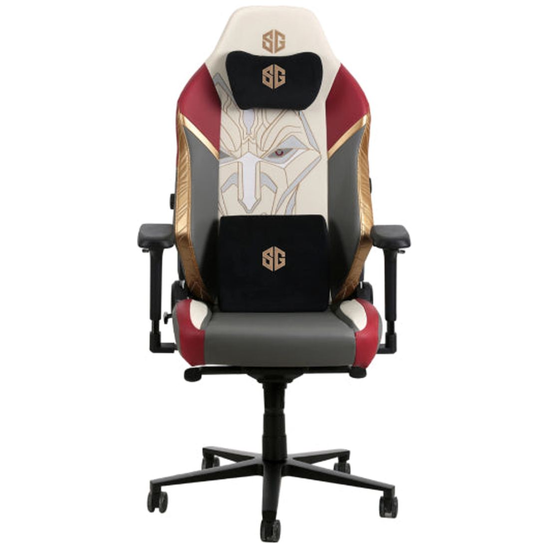 Chaise Gamer SG Racer Log Gris Rouge Terne Maroc