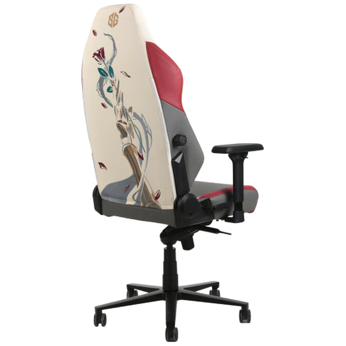 Chaise Gamer SG Racer Log Gris Rouge Terne Maroc