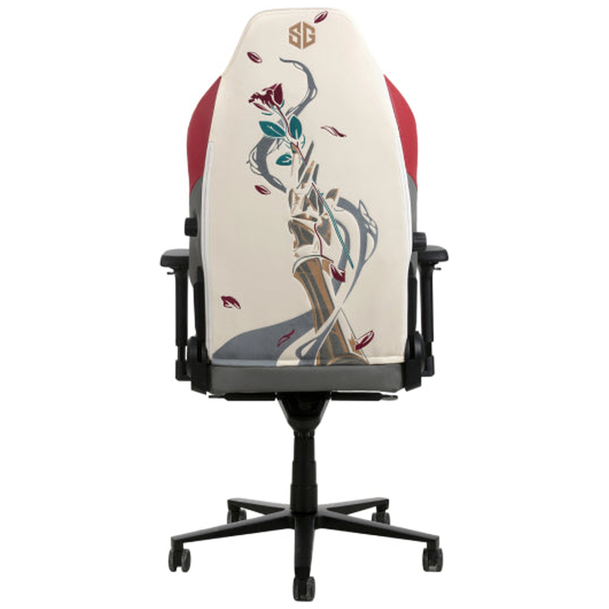 Chaise Gamer SG Racer Log Gris Rouge Terne Maroc