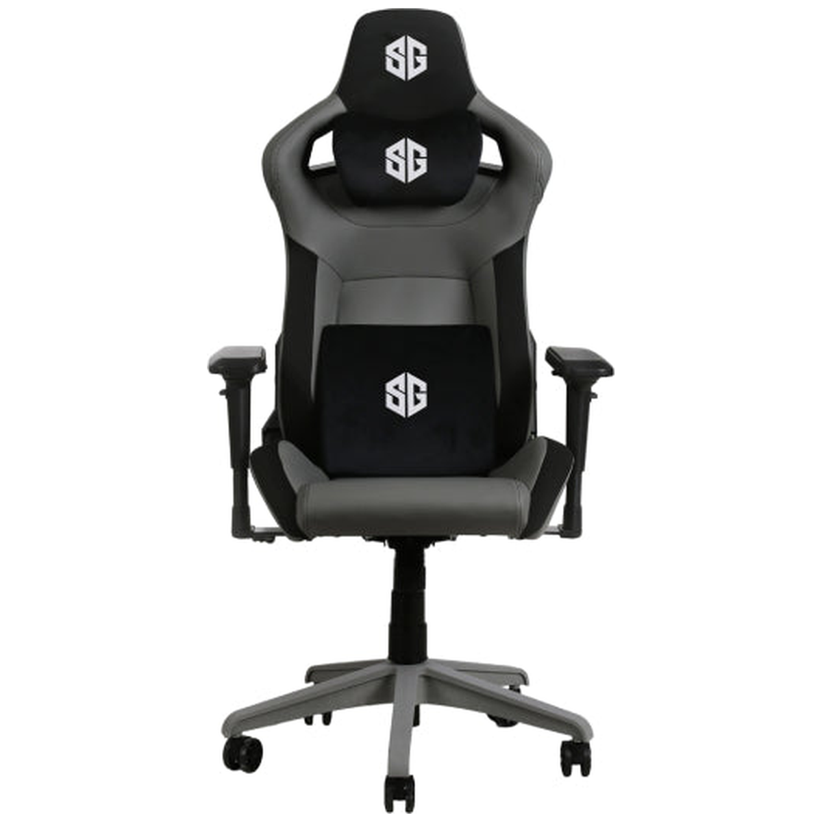 Chaise Gamer SG Racer Silence Gris Noir Maroc