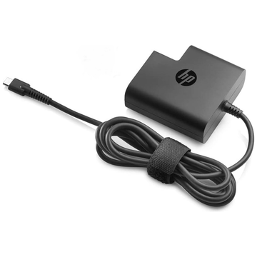 Chargeur PC Portable HP Original 65W USB-C - Format Carré - Occasion - Photo 1