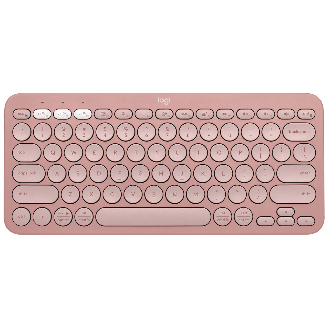 MAYDAN Clavier Logitech K380S Rose - Photo 1