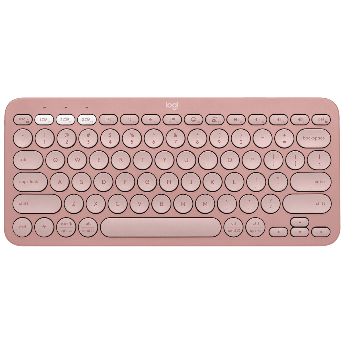 MAYDAN Clavier Logitech K380S Rose - Photo 1