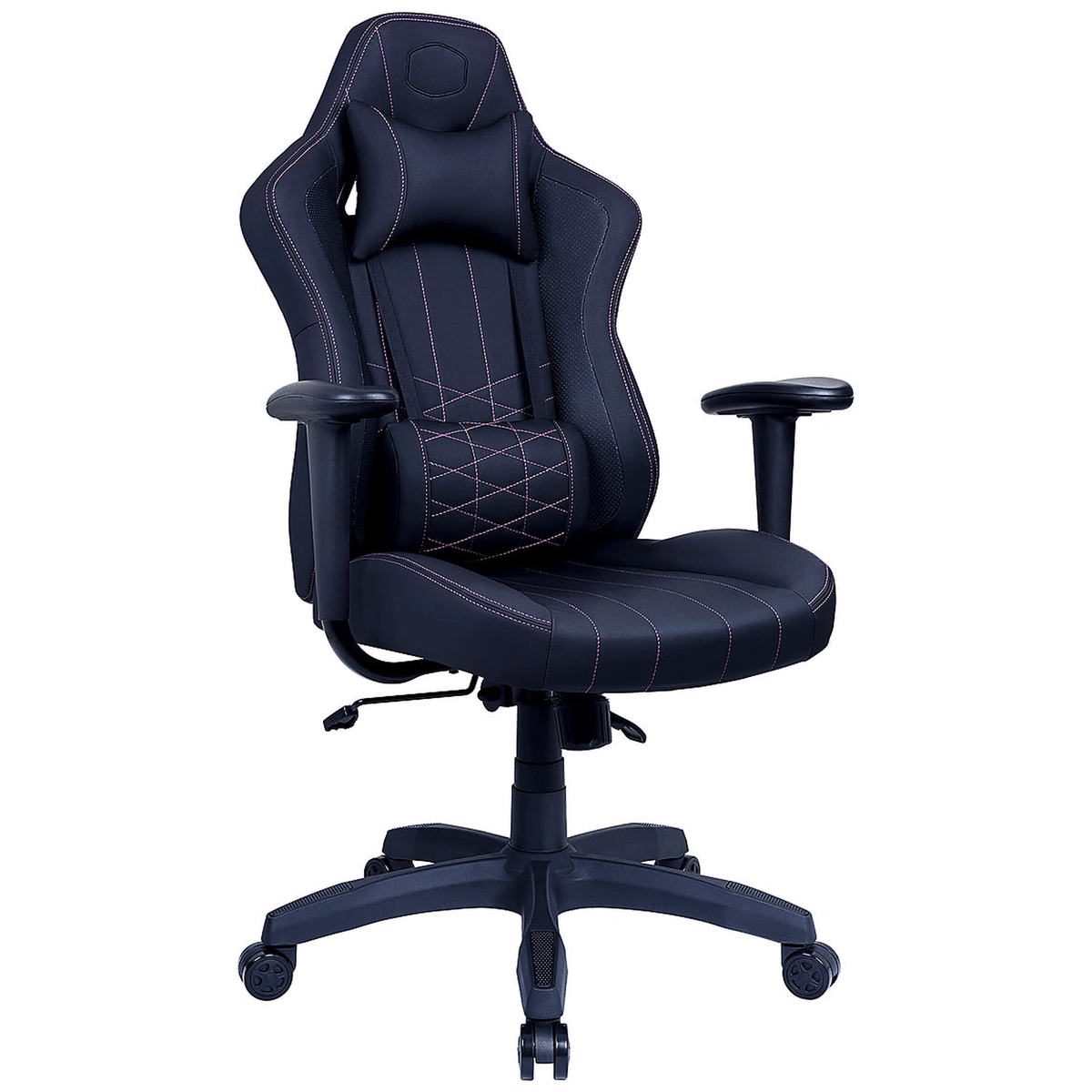 Chaise Cooler Master Caliber E1 Black - Vue de trois-quarts alternative - Maydan.ma