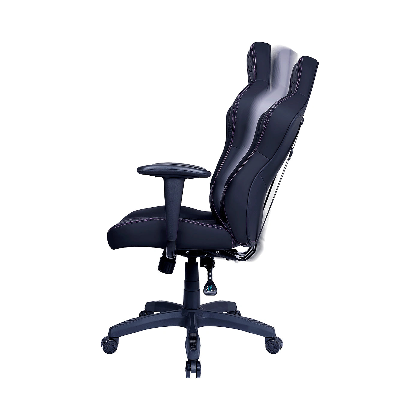 Chaise Cooler Master Caliber E1 Black - Vue inclinee - Maydan.ma
