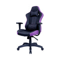 Chaise Cooler Master Caliber E1 Purple - Vue de trois-quarts - Maydan.ma