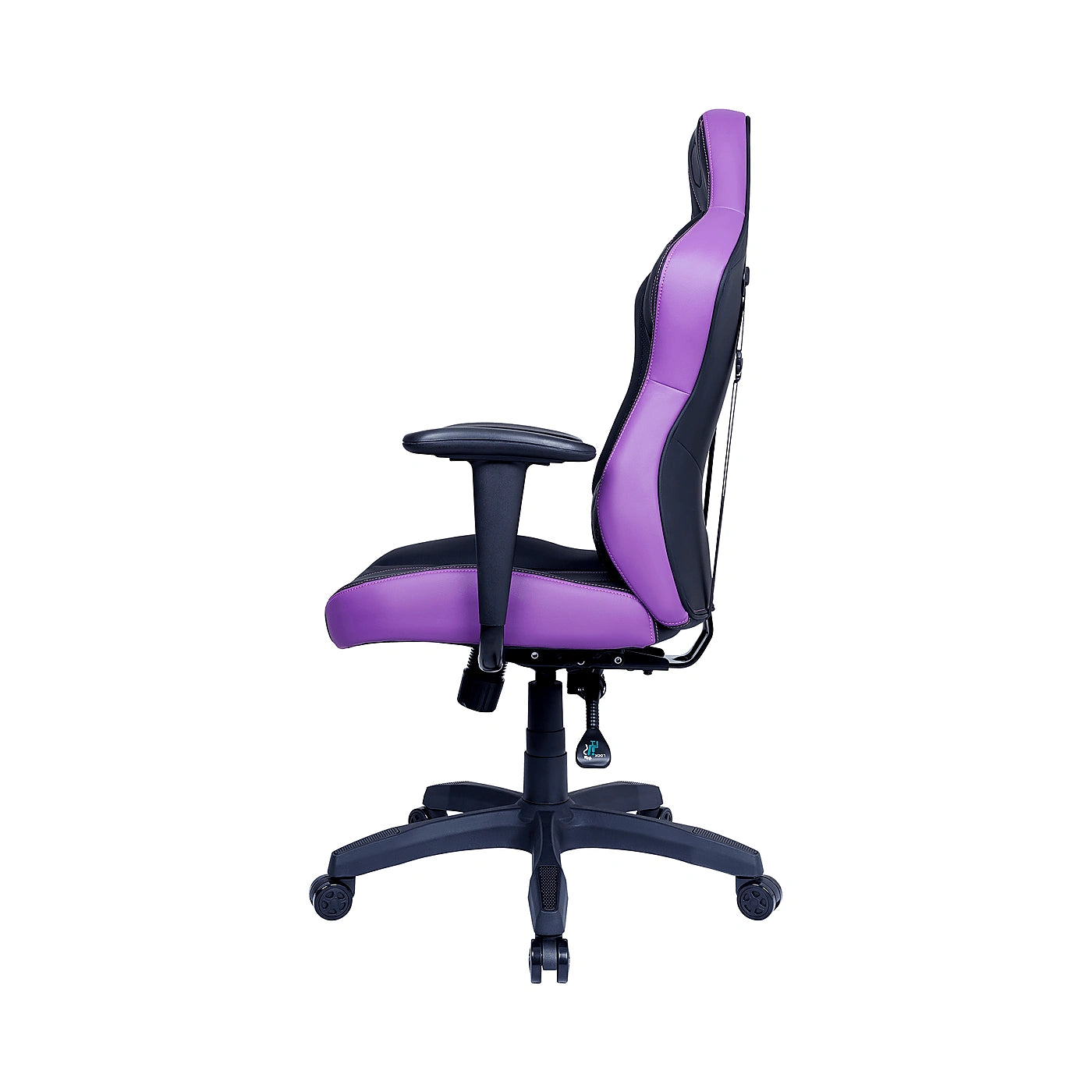 Chaise Cooler Master Caliber E1 Purple - Vue de cote - Maydan.ma