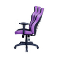 Chaise Cooler Master Caliber E1 Purple - Vue inclinee - Maydan.ma
