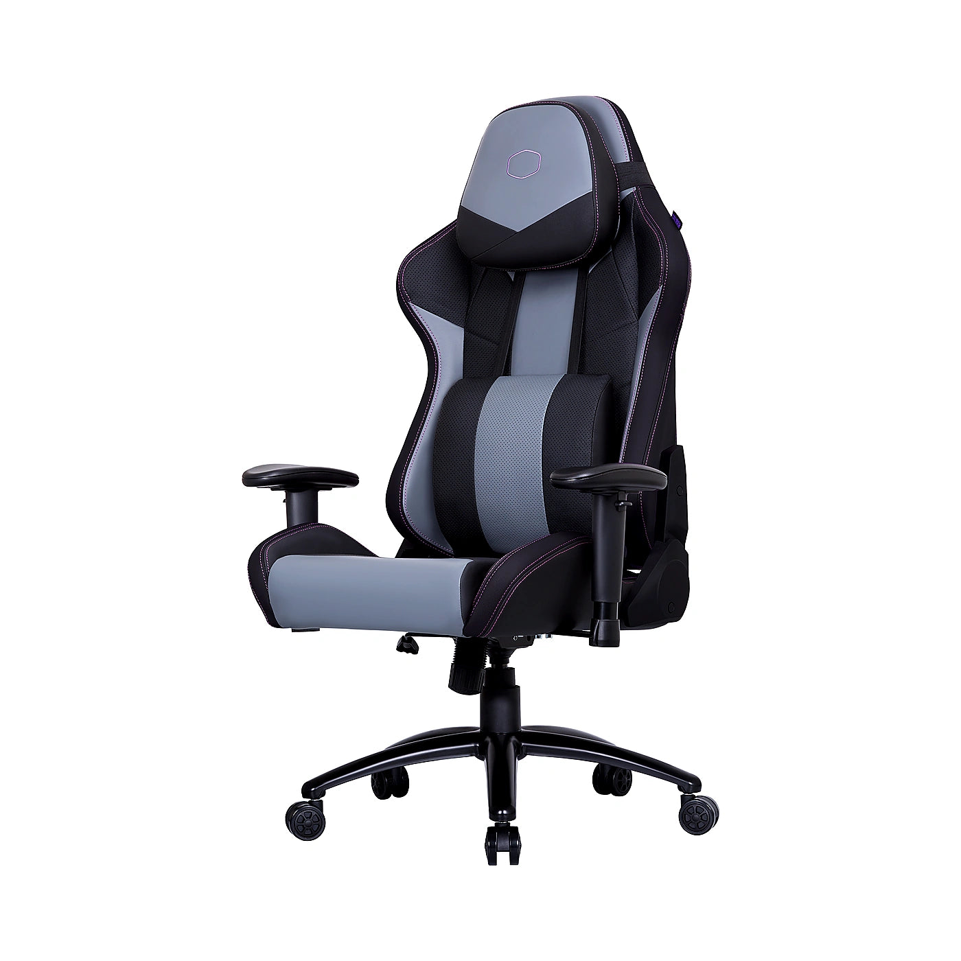 Chaise Cooler Master Caliber R3 Black - Vue de trois-quarts - Maydan.ma