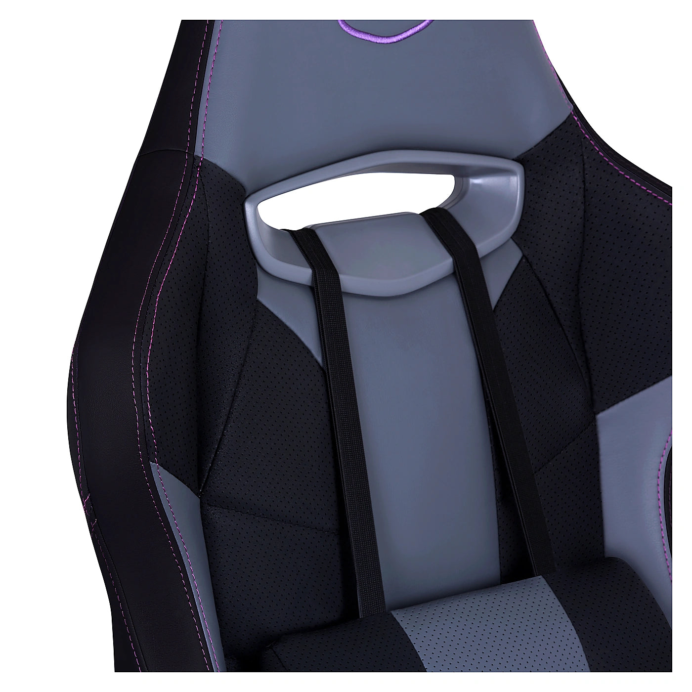 Chaise Cooler Master Caliber R3 Black - Detail dossier et assise - Maydan.ma