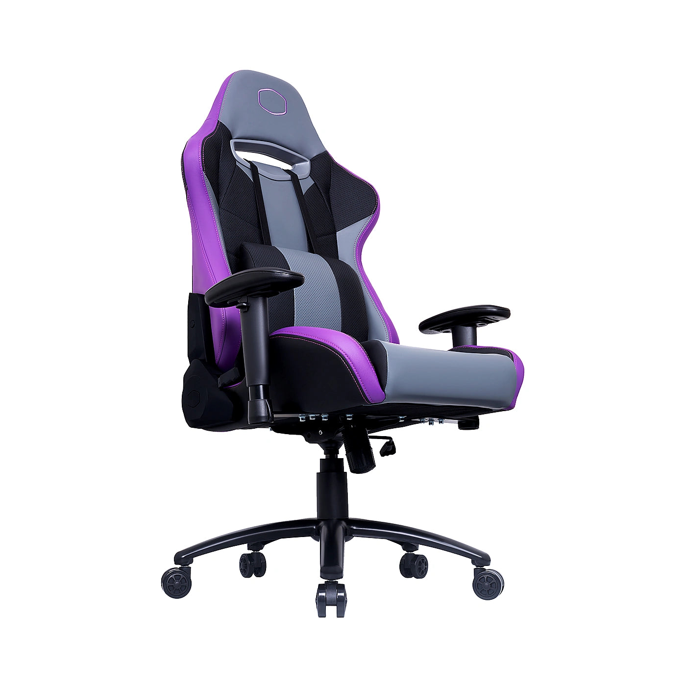 Chaise Cooler Master Caliber R3 Purple - Detail accoudoirs - Maydan.ma