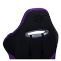 Chaise Cooler Master Caliber R3 Purple - Detail base et roulettes - Maydan.ma
