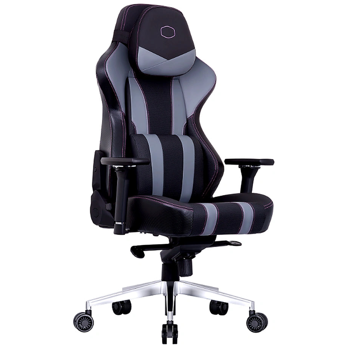 Chaise Cooler Master Caliber X2 Black - Vue de trois-quarts alternative - Maydan.ma