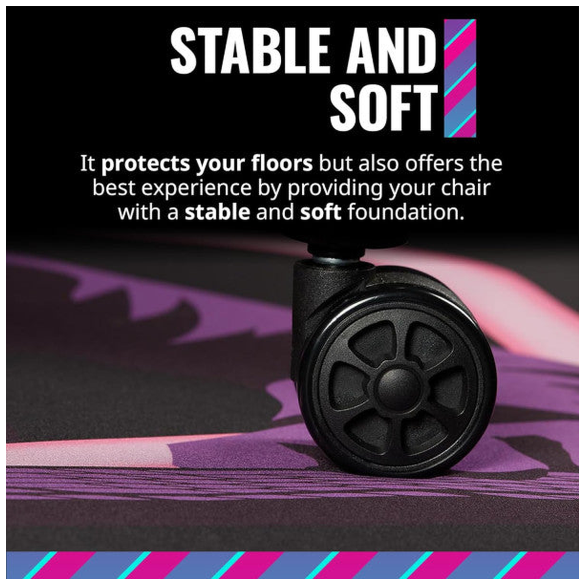 Cooler Master FM510H Gaming Chair Floor Mat - Photo 5