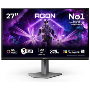 Moniteur AOC AGON PRO AG276UZD QD 26.5" UHD OLED 240Hz - Photo 1
