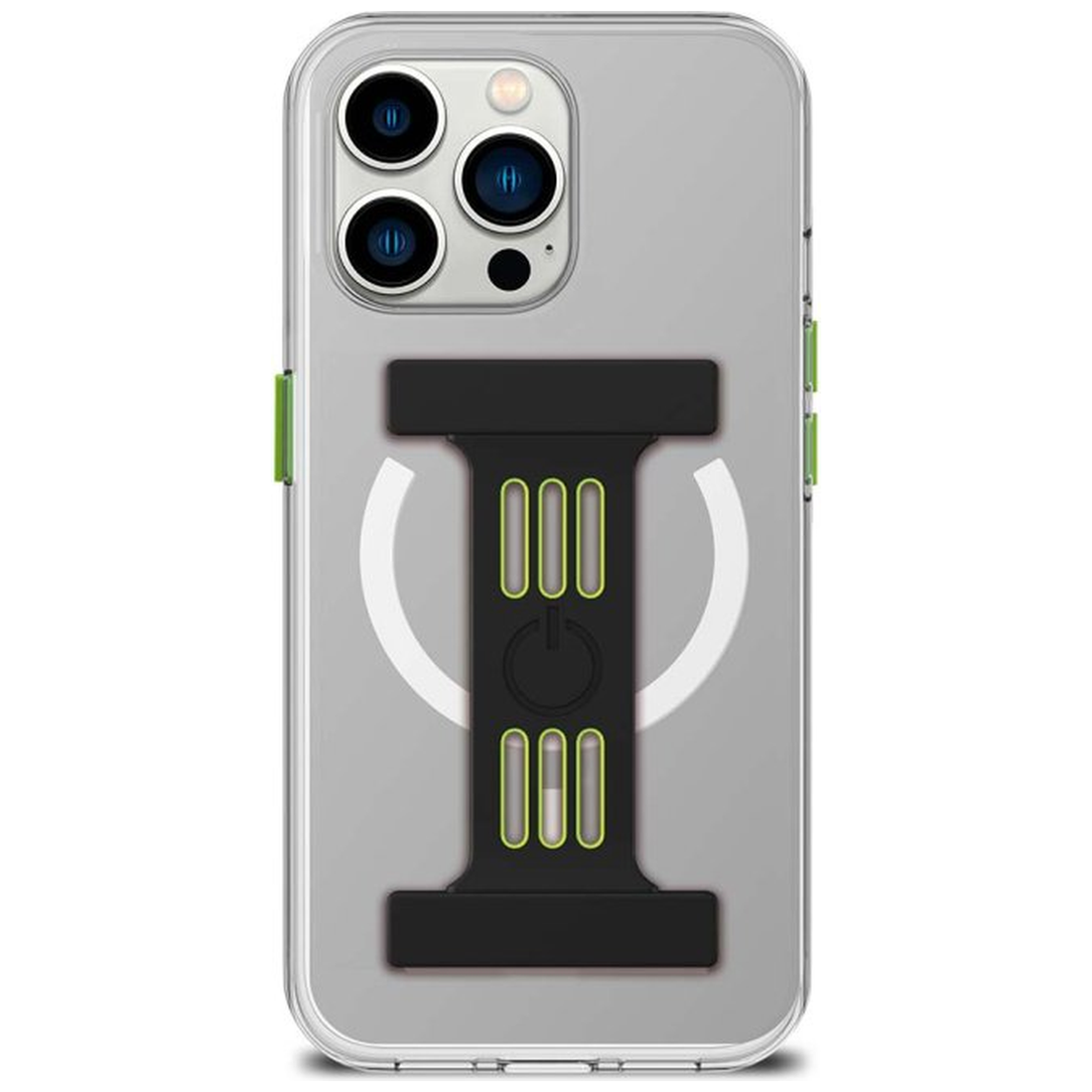 Goui Coque iPhone Transparente avec MagSafe + Strap - Photo 1