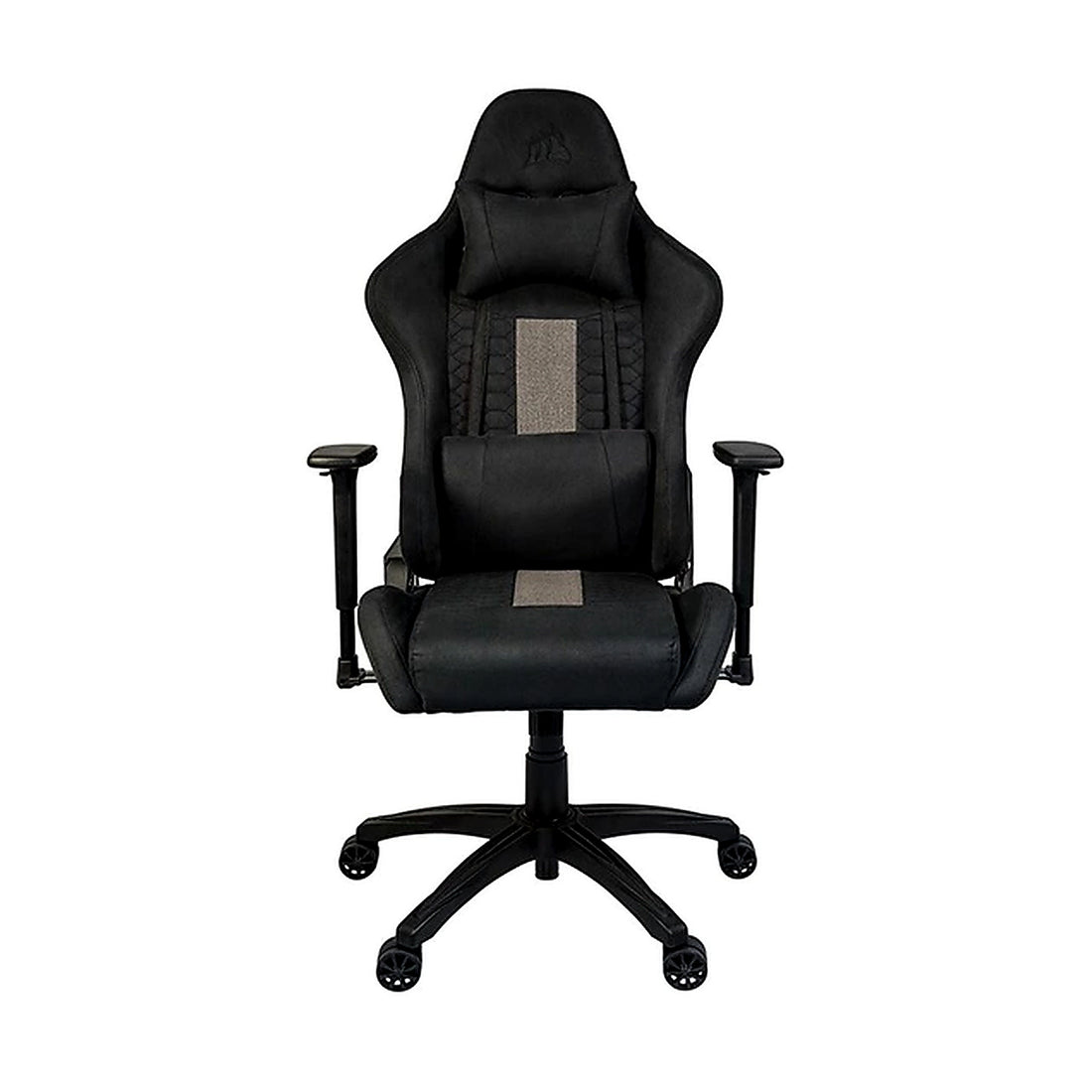 Chaise Corsair TC100 Relaxed Leatherette (Grey/Black) - Photo 1