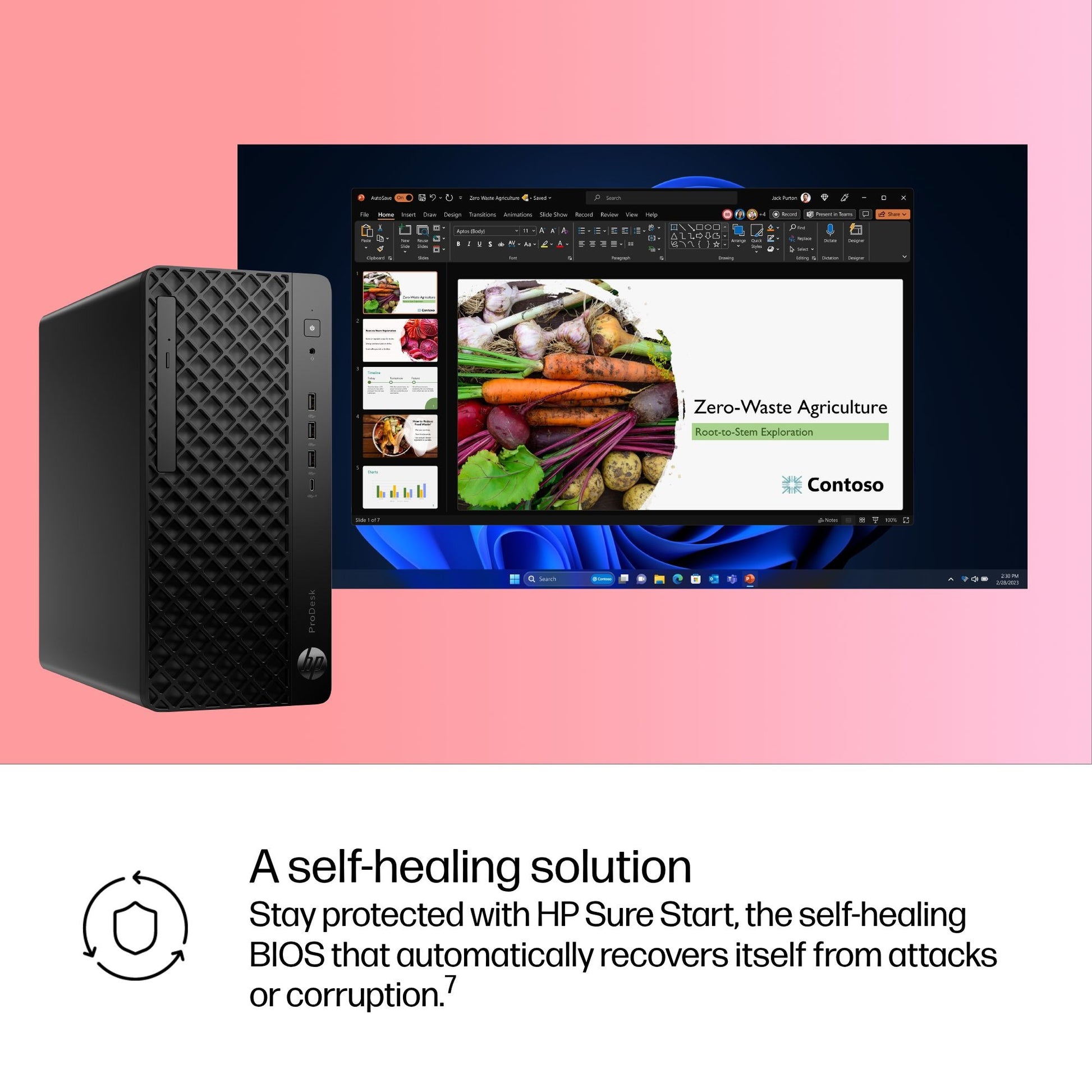 MAYDAN HP ProDesk 4 G1i Tower Core Ultra 5 225U - Photo 4
