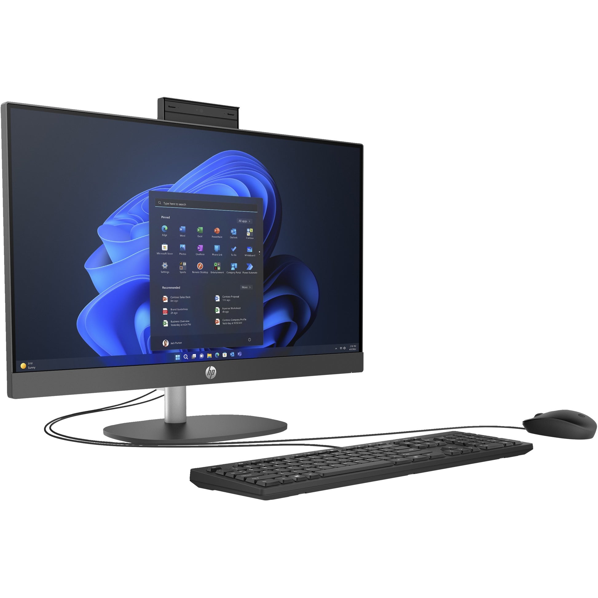 MAYDAN HP Pro One 240 G10 All-In-One i5 -1335 - Photo 4