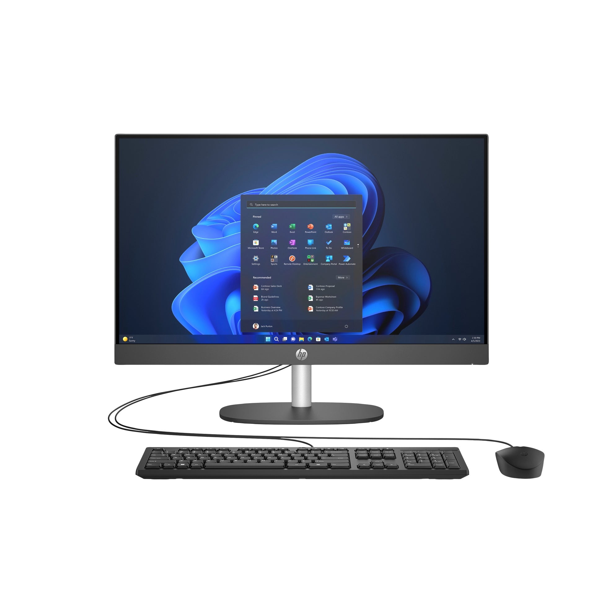 MAYDAN HP Pro One 240 G10 All-In-One i5 -1335 - Photo 5