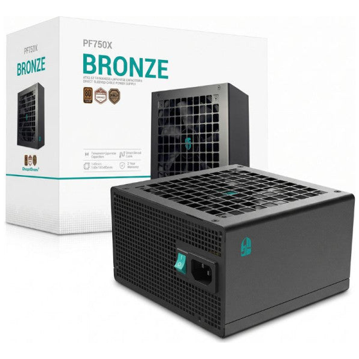 DeepCool PF750X 80PLUS BRONZE 750W Black