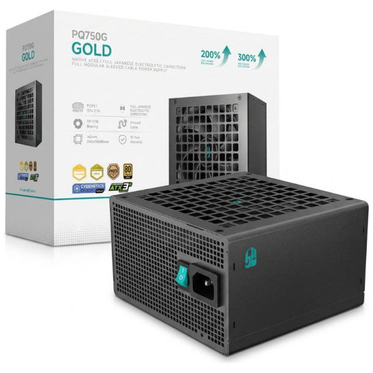 DeepCool PQ750G 80PLUS GOLD 750W Black
