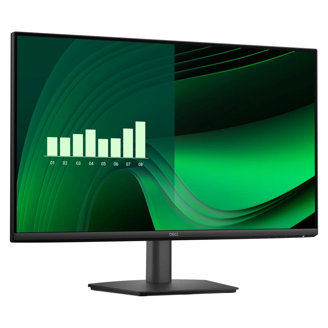 Moniteur DELL E2725HM LCD 27" FHD IPS 100Hz - vue de face